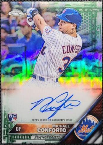 Michael Conforto [Green Refractor] #RA-MC