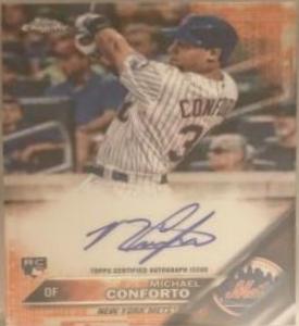 Michael Conforto [Orange Refractor] #RA-MC