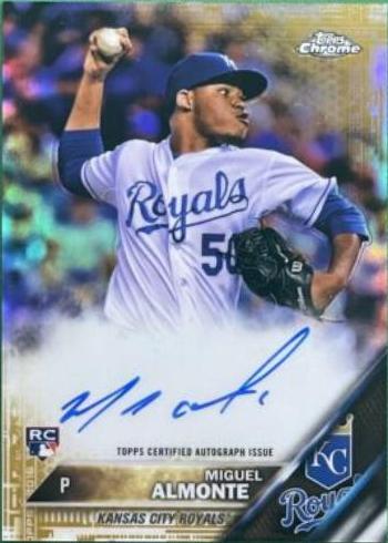 Miguel Almonte [Gold Refractor] #RA-MAL