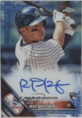 Rob Refsnyder [Blue Refractor] #RA-RR
