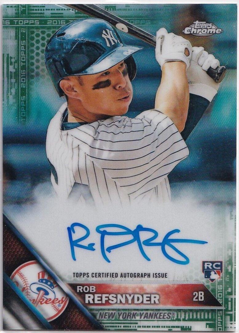 Rob Refsnyder [Green Refractor] #RA-RR