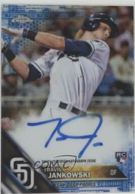 Travis Jankowski [Blue Refractor] #RA-TJ