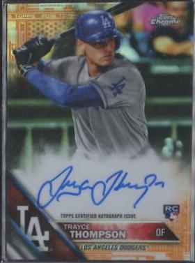 Trayce Thompson [Orange Refractor] #RA-TTH