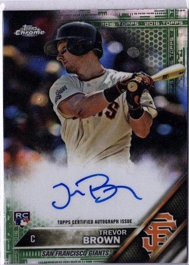 Trevor Brown [Green Refractor] #RA-TB