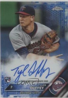 Tyler Duffey [Blue Refractor] #RA-TD
