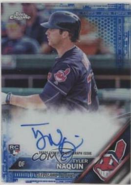 Tyler Naquin [Blue Refractor] #RA-TN