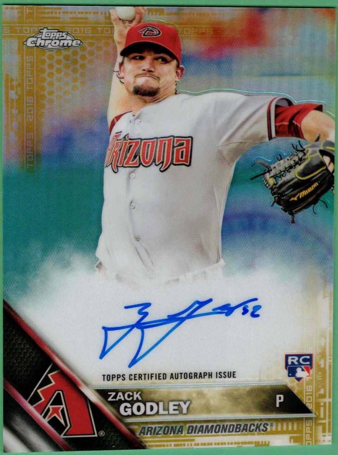 Zack Godley [Gold Refractor] #RA-ZG