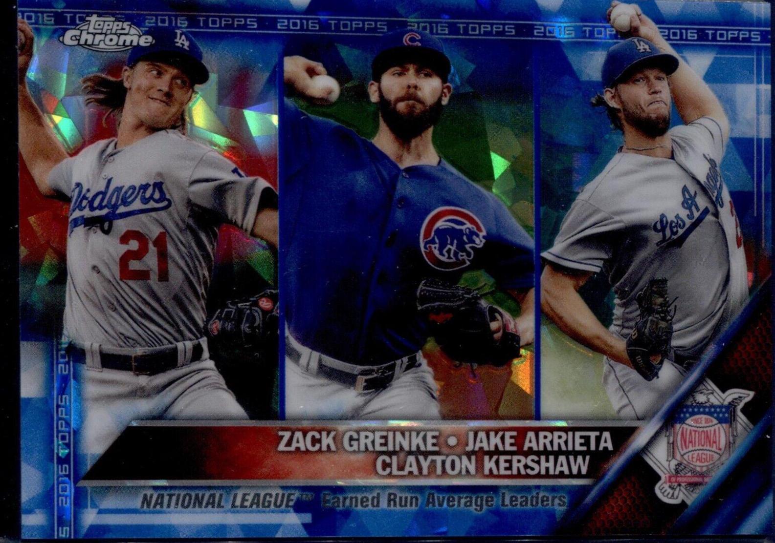 Clayton Kershaw, Jake Arrieta, Zack Greinke #58