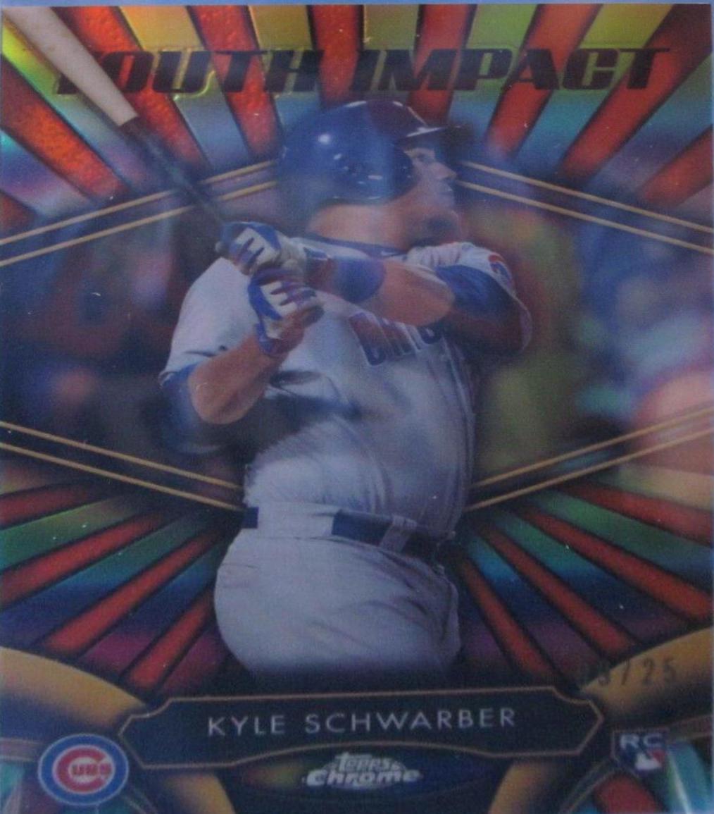 Kyle Schwarber [Orange Refractor] #YI-7