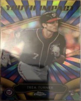 Trea Turner [Orange Refractor] #YI-8