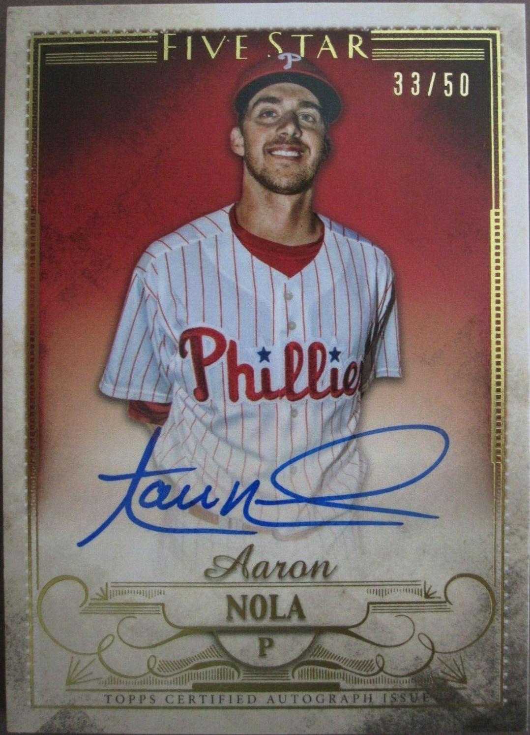 Aaron Nola [Gold] #FSA-AN
