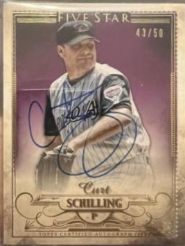 Curt Schilling [Gold] #FSA-CSC