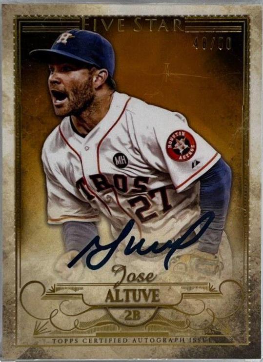 Jose Altuve [Gold] #FSA-JA