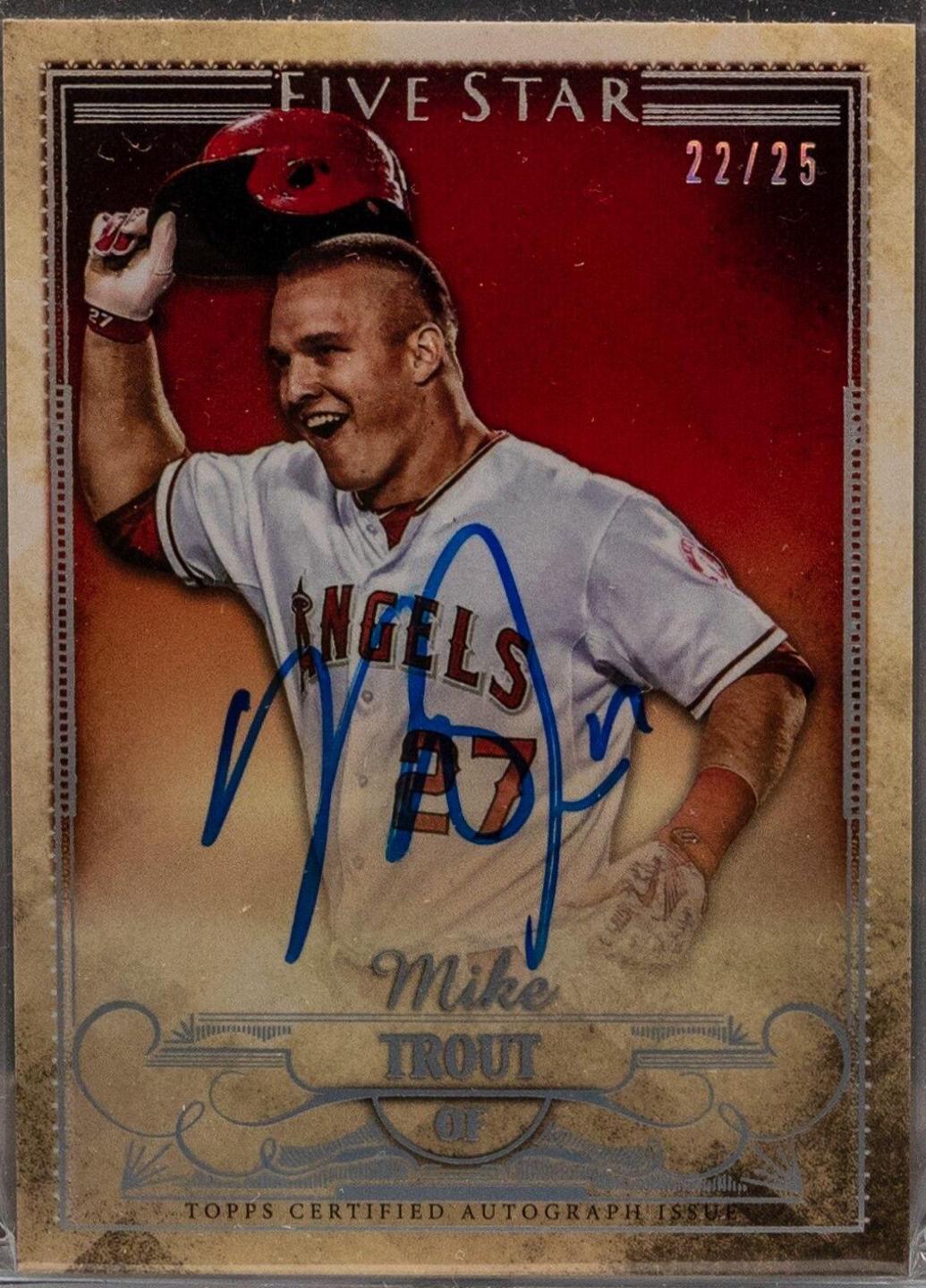 Mike Trout [Rainbow] #FSA-MTR