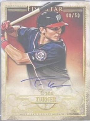 Trea Turner [Gold] #FSA-TTR