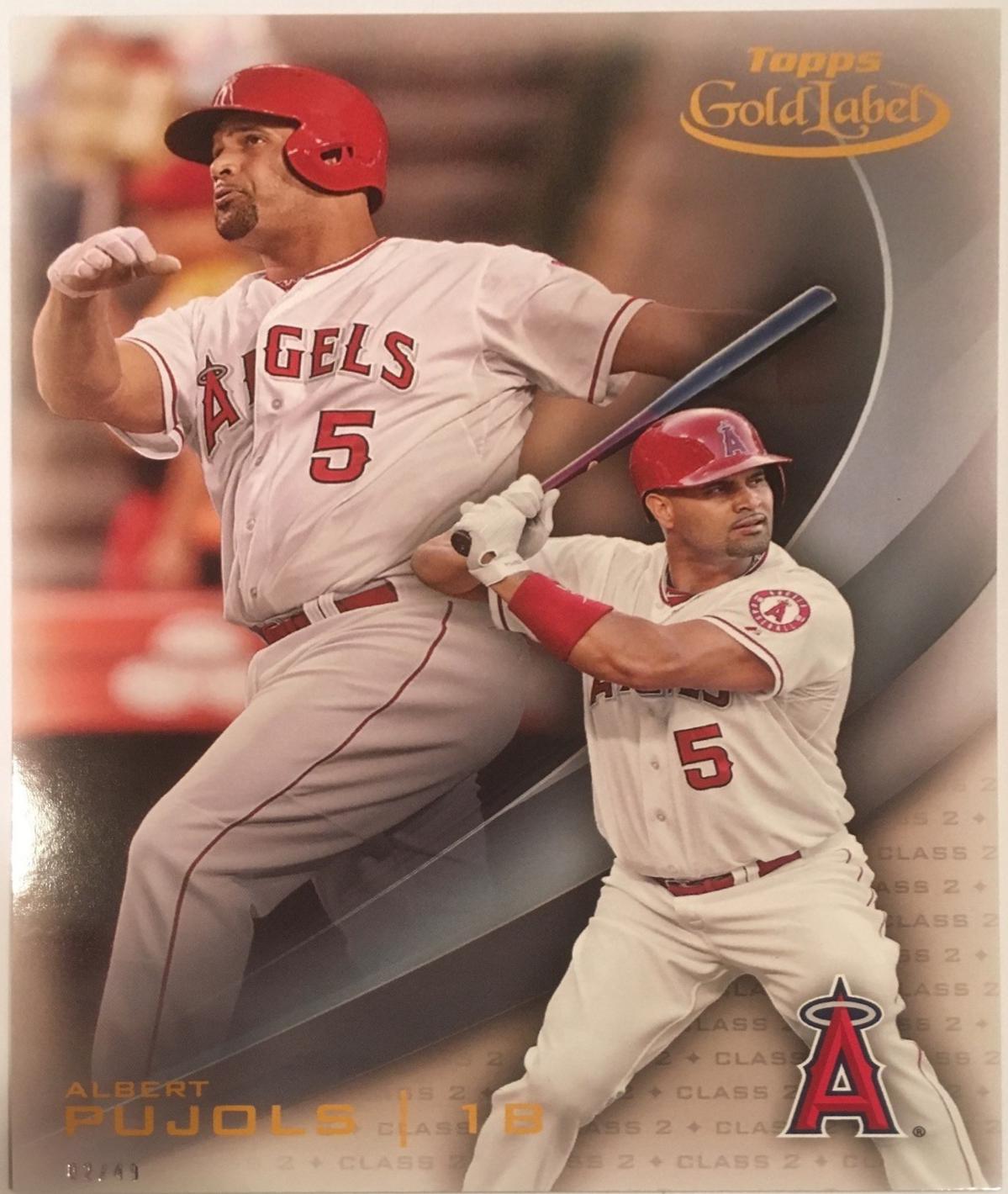 Albert Pujols [Class 2 5x7] #13