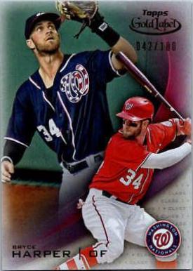 Bryce Harper [Class 1 Red] #34