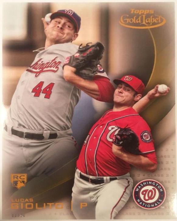 Lucas Giolito [Class 2 5x7 Gold] #46
