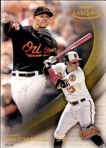 Manny Machado [Class 1 5x7 Gold] #73