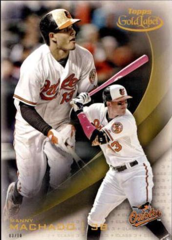 Manny Machado [Class 3 5x7 Gold] #73
