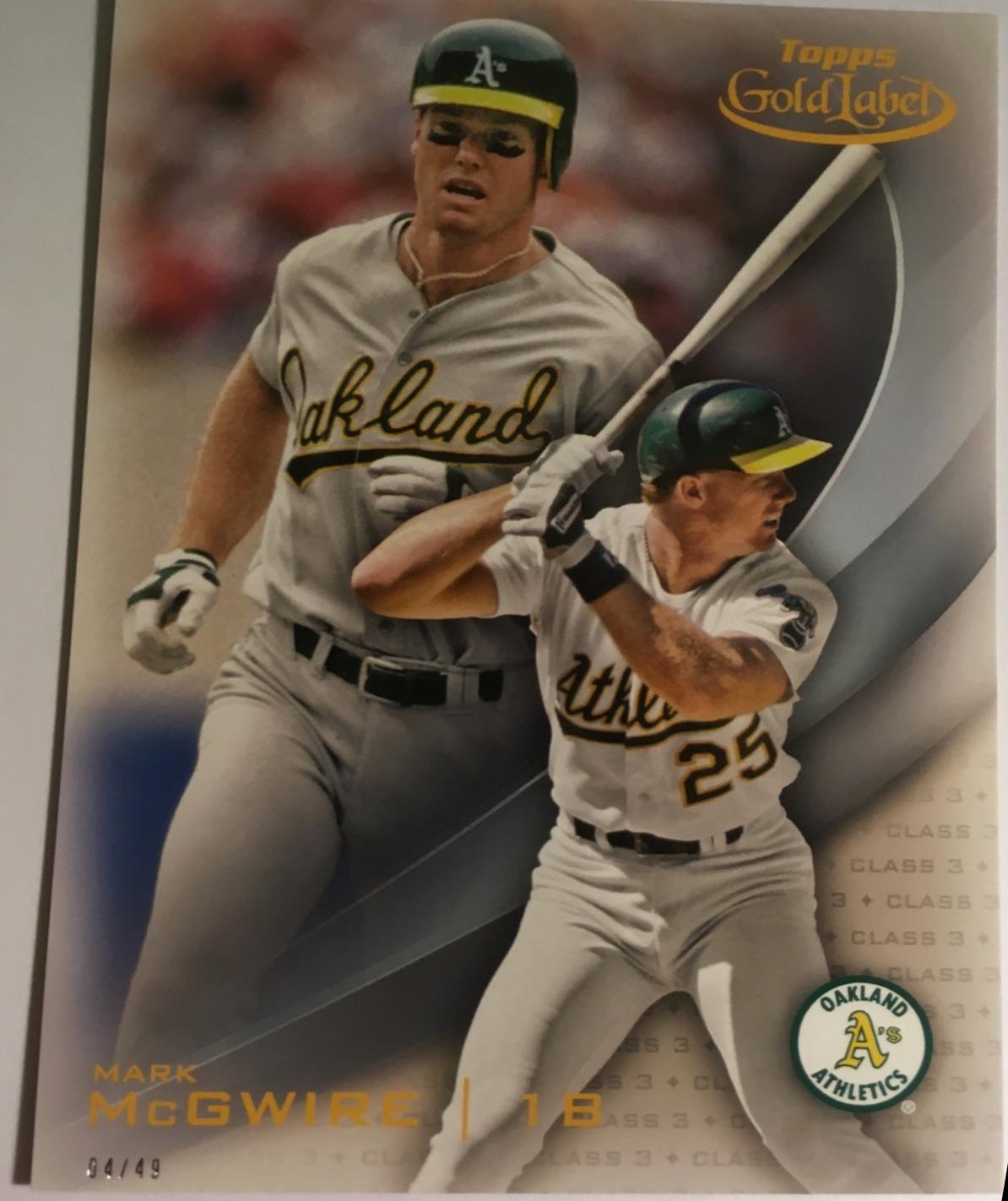 Mark McGwire [Class 3 5x7] #65