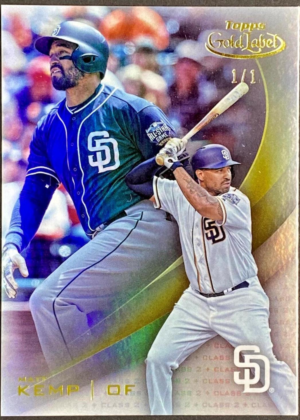 Matt Kemp [Class 2 5x7 Gold] #97