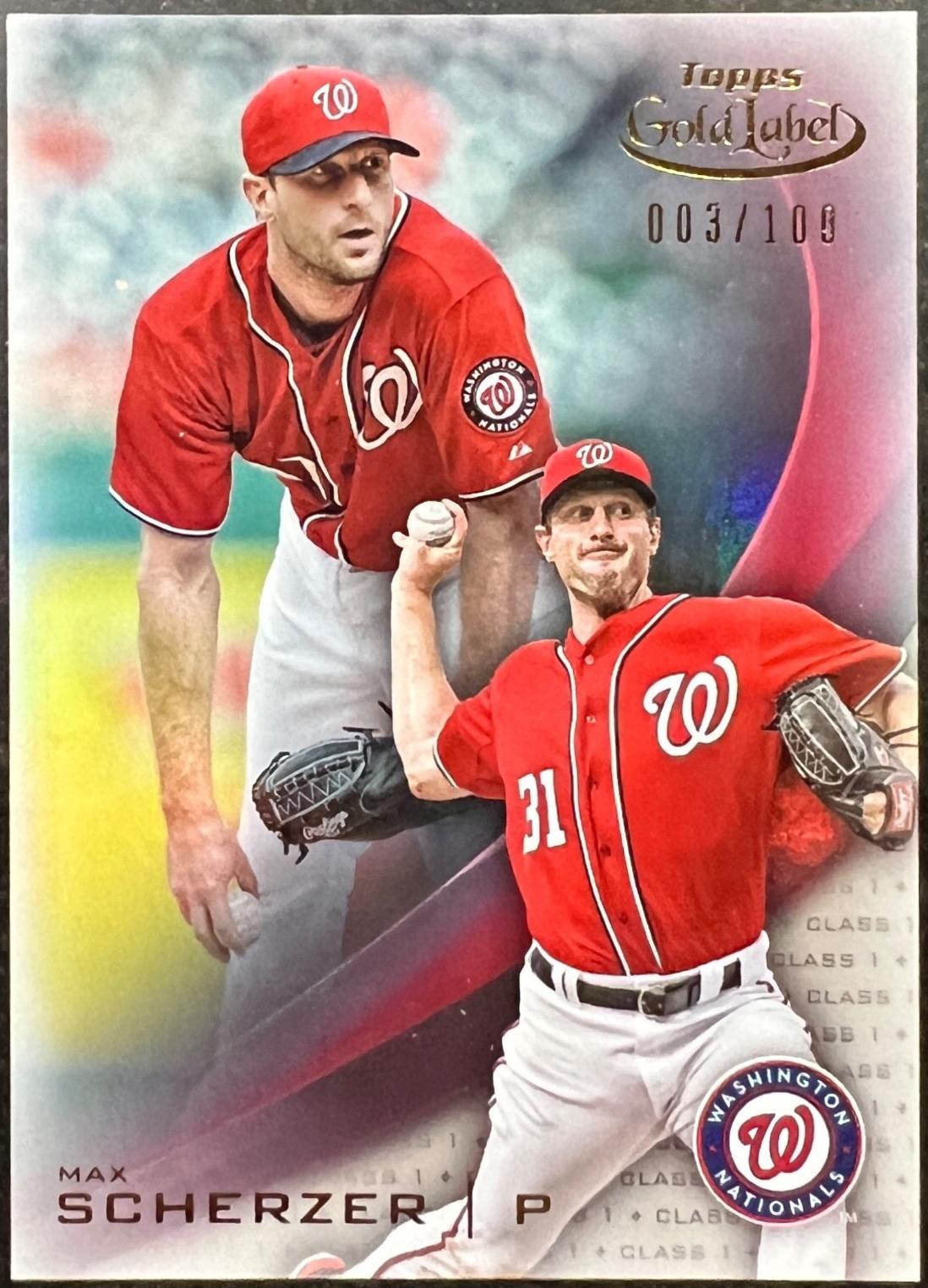 Max Scherzer [Class 3 Red] #99