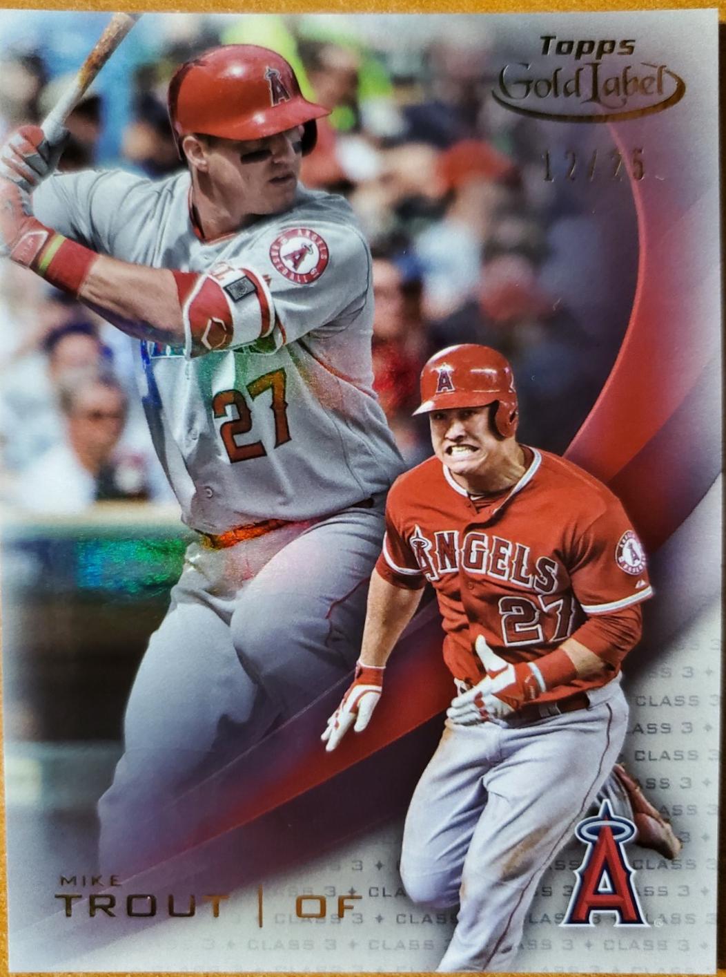Mike Trout [Class 3 Red] #1
