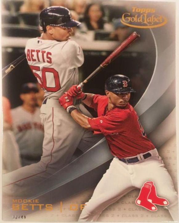 Mookie Betts [Class 2 5x7] #38