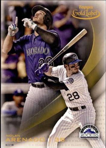 Nolan Arenado [Class 3 5x7 Gold] #14