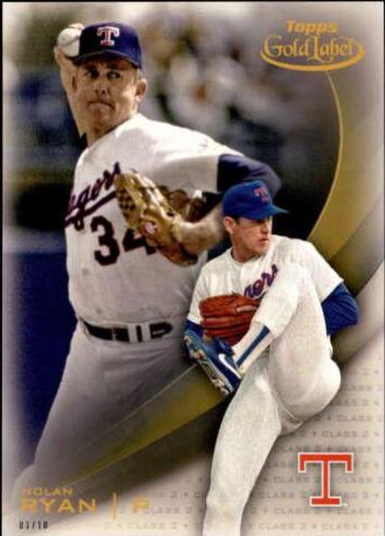 Nolan Ryan [Class 2 5x7 Gold] #42