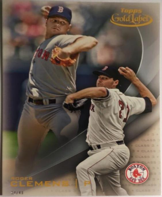 Roger Clemens [Class 3 5x7] #57