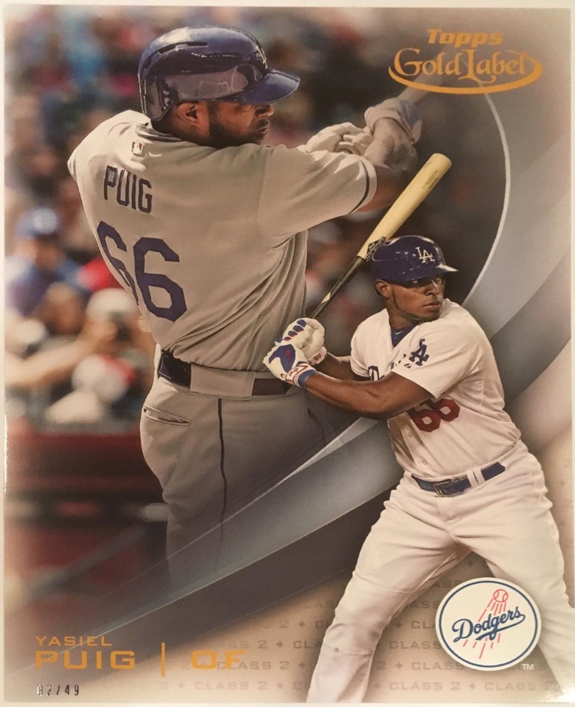 Yasiel Puig [Class 2 5x7] #90