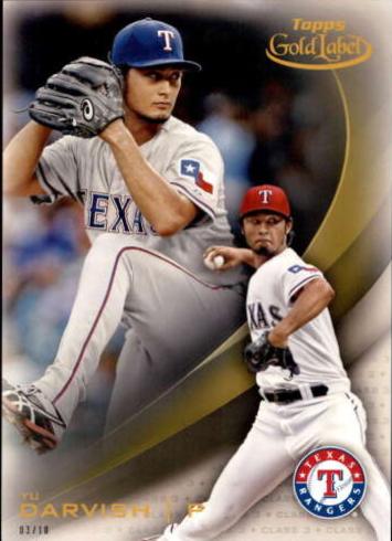 Yu Darvish [Class 3 5x7 Gold] #11