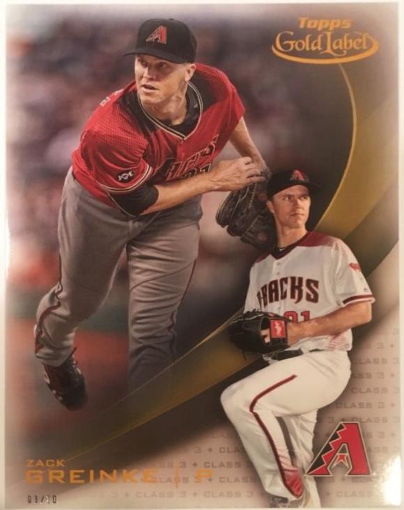 Zack Greinke [Class 3 5x7] #45
