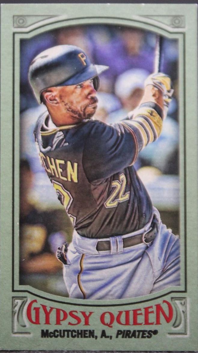 Andrew McCutchen [Swinging Framed Green] #88