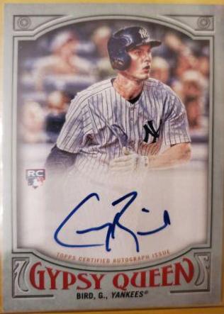 Greg Bird [Green] #GQA-GB