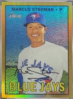 Marcus Stroman [Portrait Chrome Gold Refractor] #711