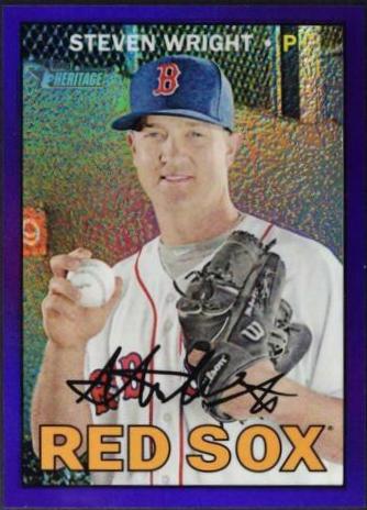 Steven Wright [Chrome Purple Refractor] #653