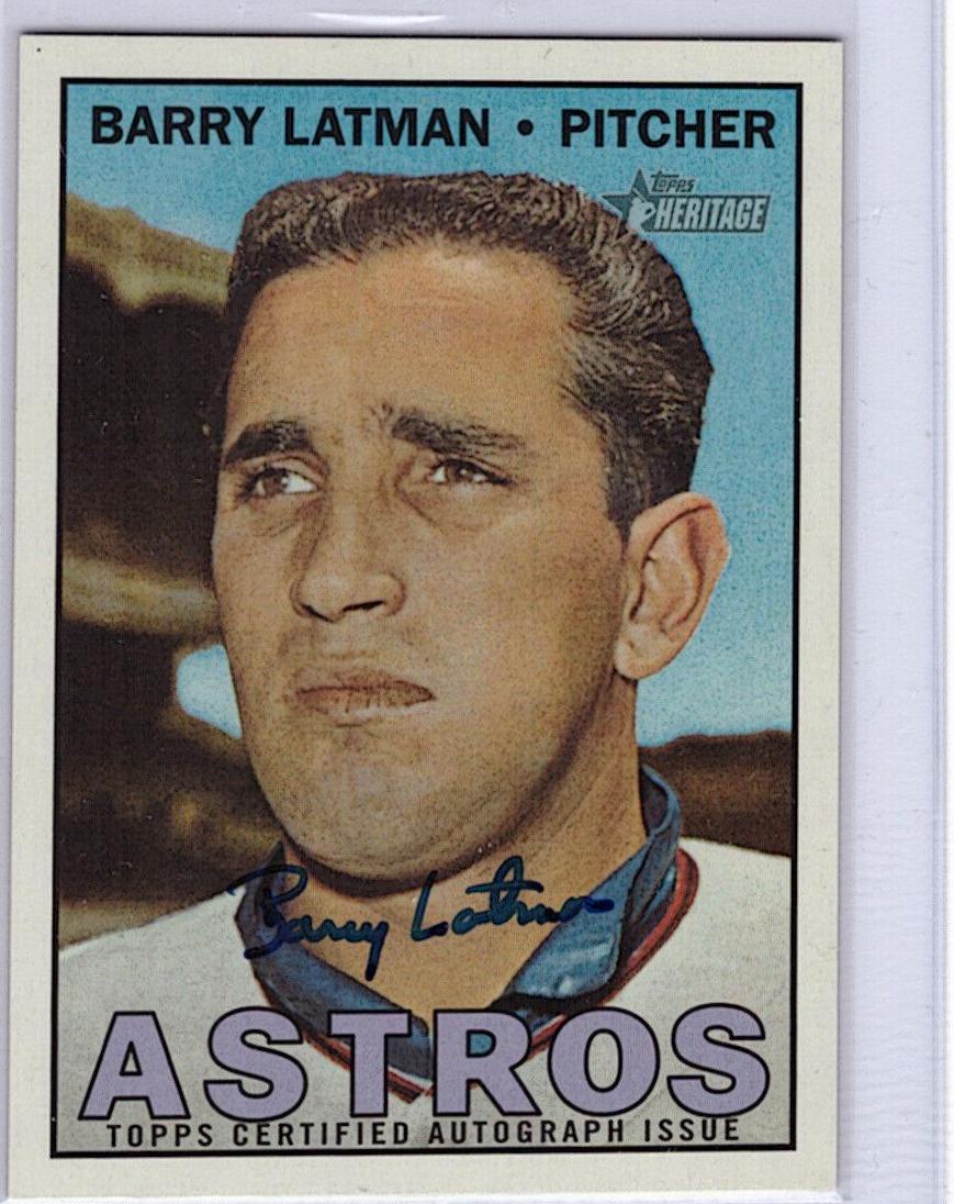 Barry Latman #ROA-BL