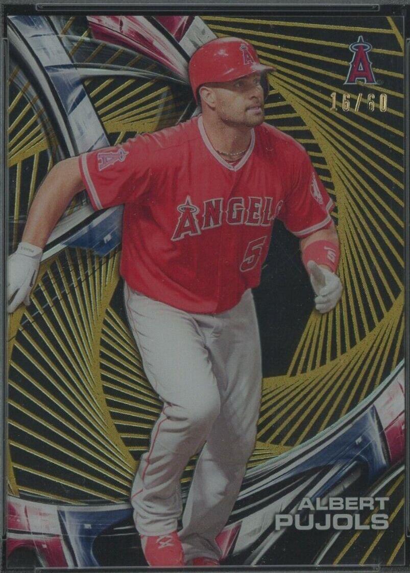 Albert Pujols [Gold Rainbow] #HT-APU
