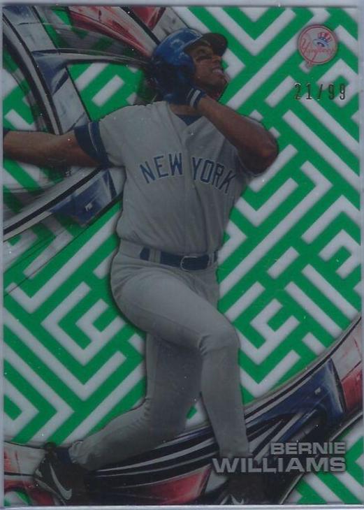 Bernie Williams [Green Rainbow] #HT-BWI