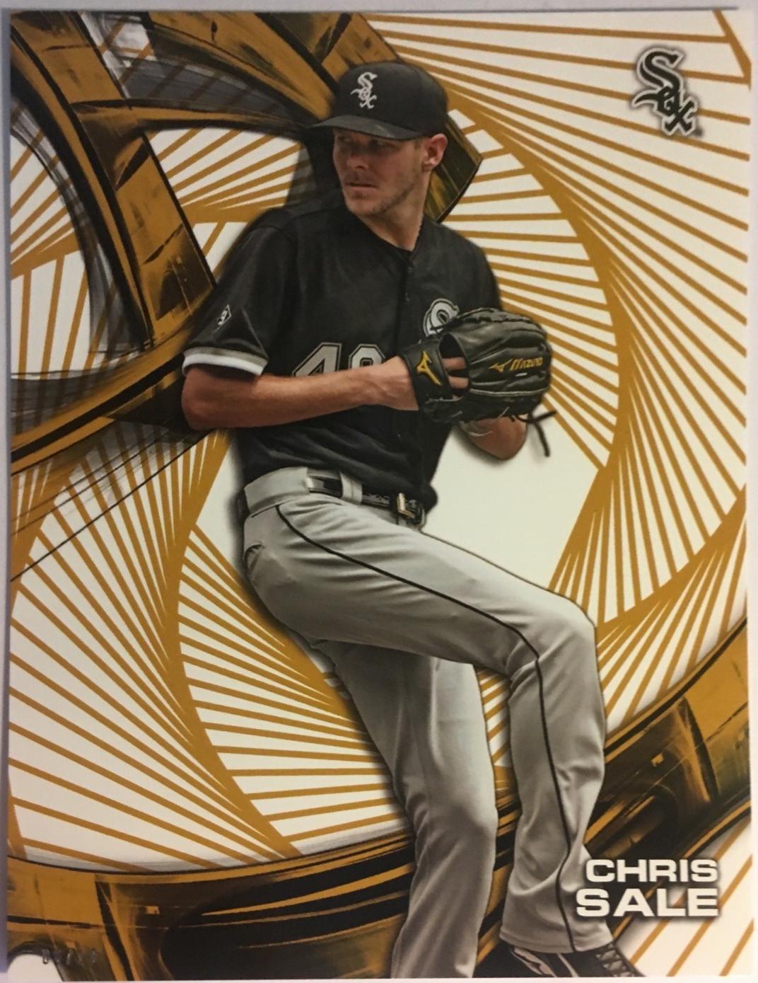 Chris Sale [5X7 Gold] #HT-CSA