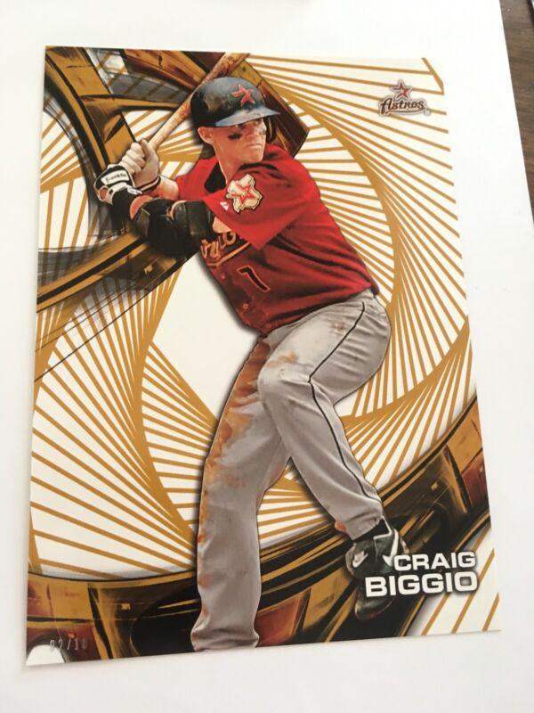 Craig Biggio [5X7 Gold] #HT-CB
