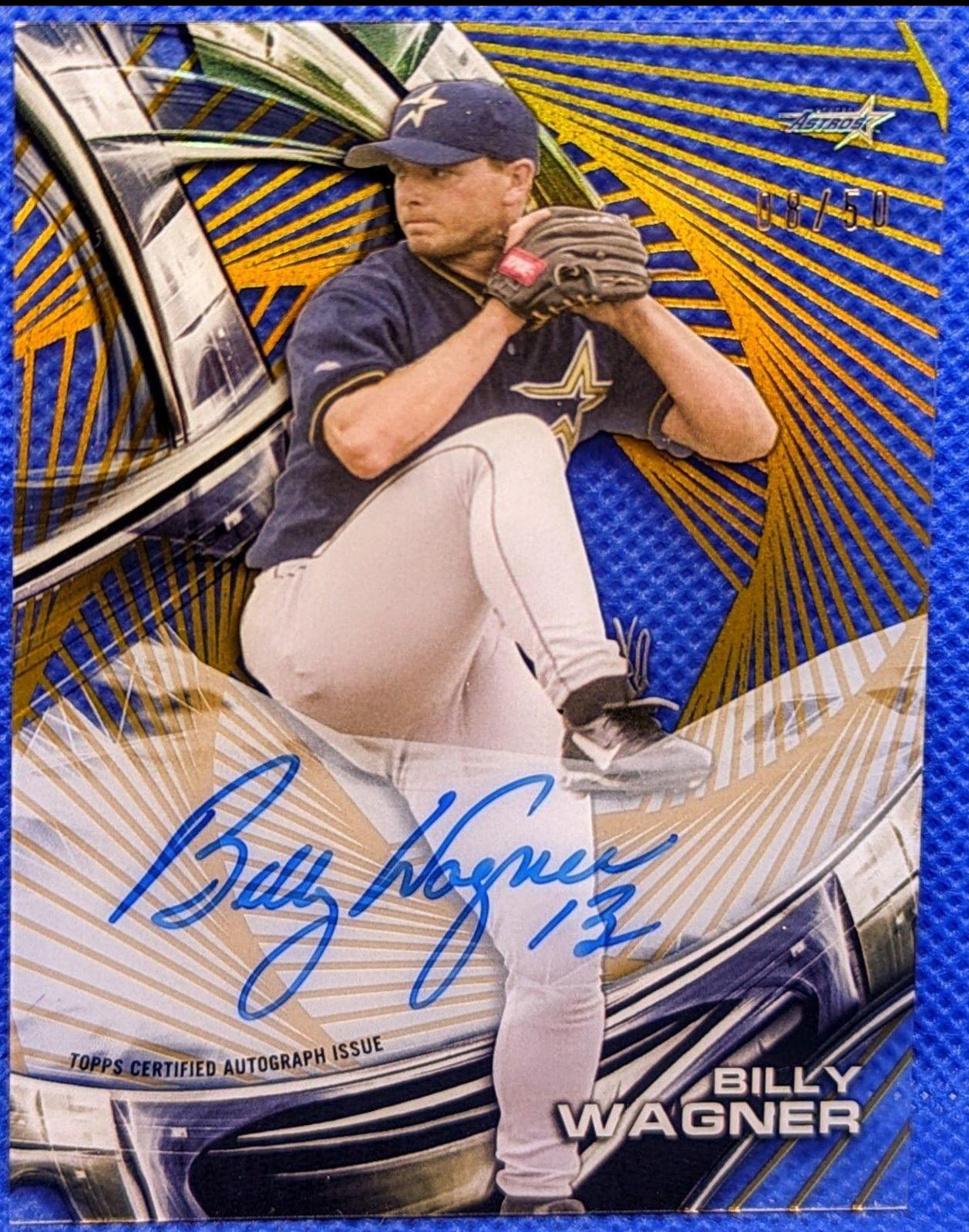 Billy Wagner [Gold Rainbow Diffractor] #HT-BW