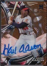 Hank Aaron [Orange Magma Diffractor] #HT-HA