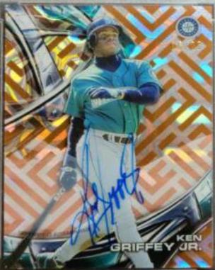 Ken Griffey Jr. [Orange Magma Diffractor] #HT-KG