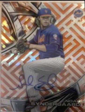 Noah Syndergaard [Orange Magma Diffractor] #HT-NS