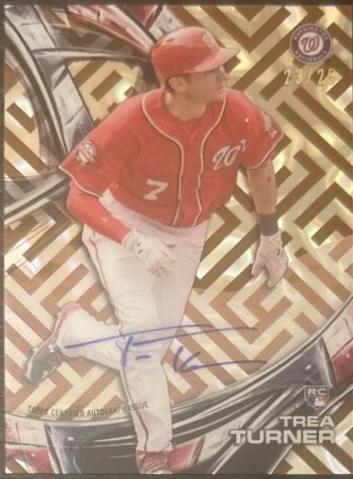 Trea Turner [Orange Magma Diffractor] #HT-TTU