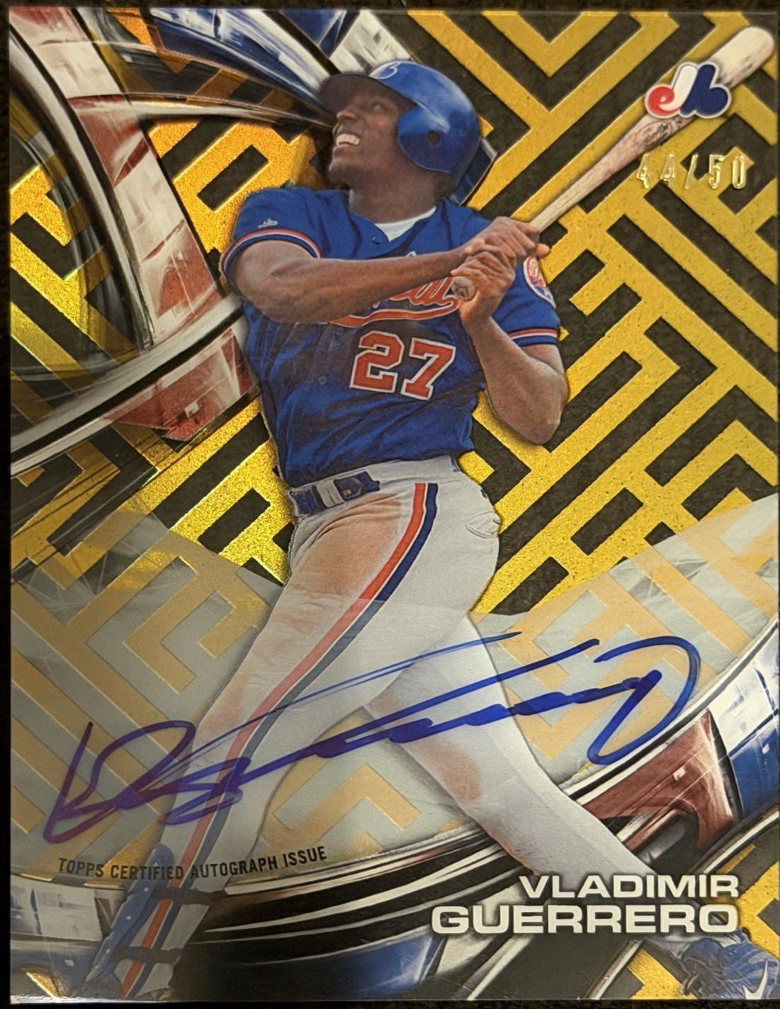 Vladimir Guerrero [Gold Rainbow Diffractor] #HT-VG